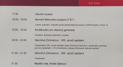 Noc kostelů 2022