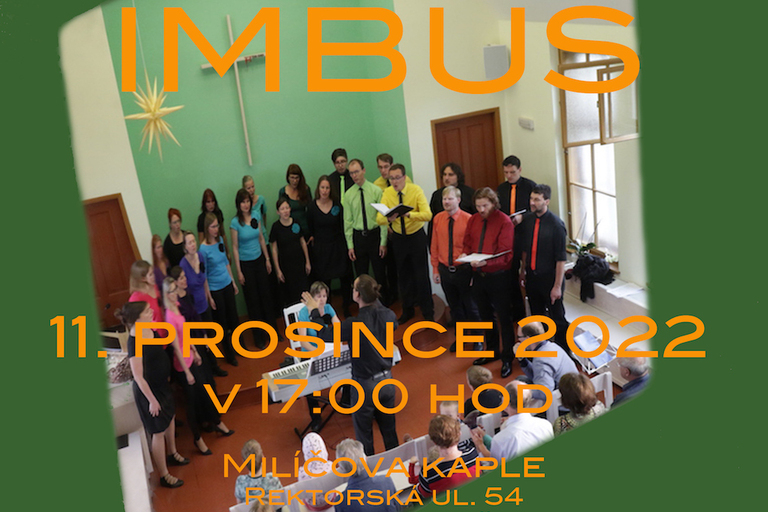 Koncert pěveckého sboru Imbus