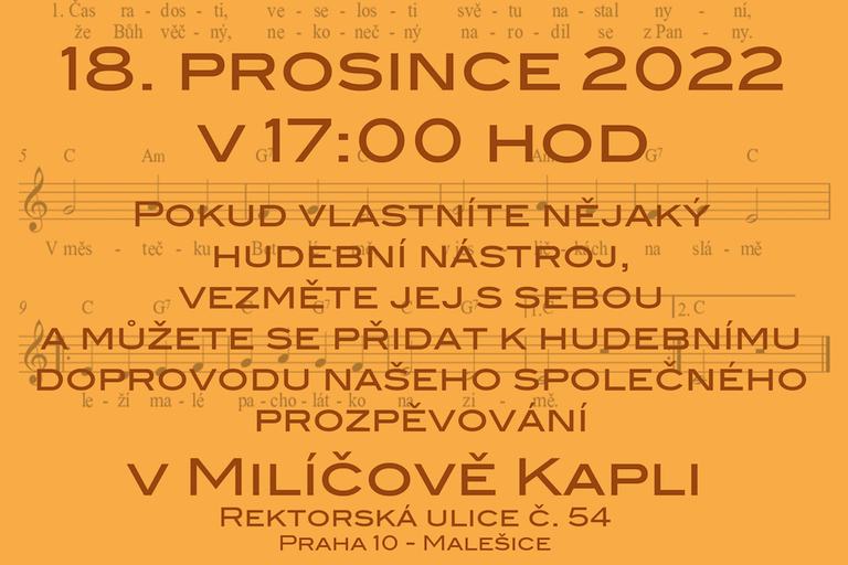 Vánoční písně a koledy 2022