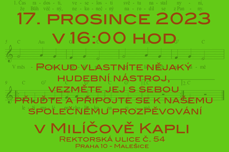 Vánoční písně a koledy 2023