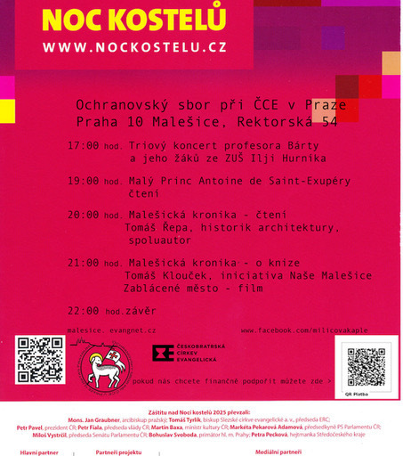 Noc kostelů 2025