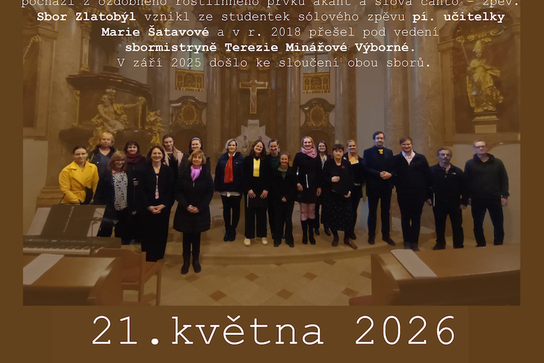 Koncert pěveckého sboru Acant - Zlatobýl